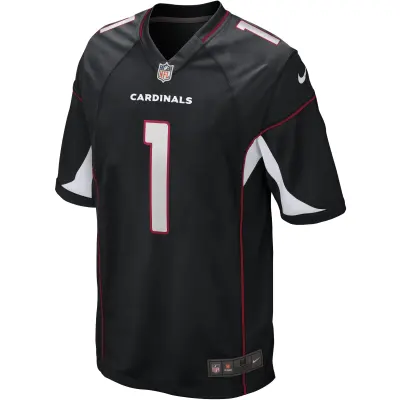 Men's Arizona Cardinals Kyler Murray Black Alternate Game Jersey 02