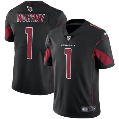 Men's Arizona Cardinals Kyler Murray Black Color Rush Vapor Limited Jersey 01