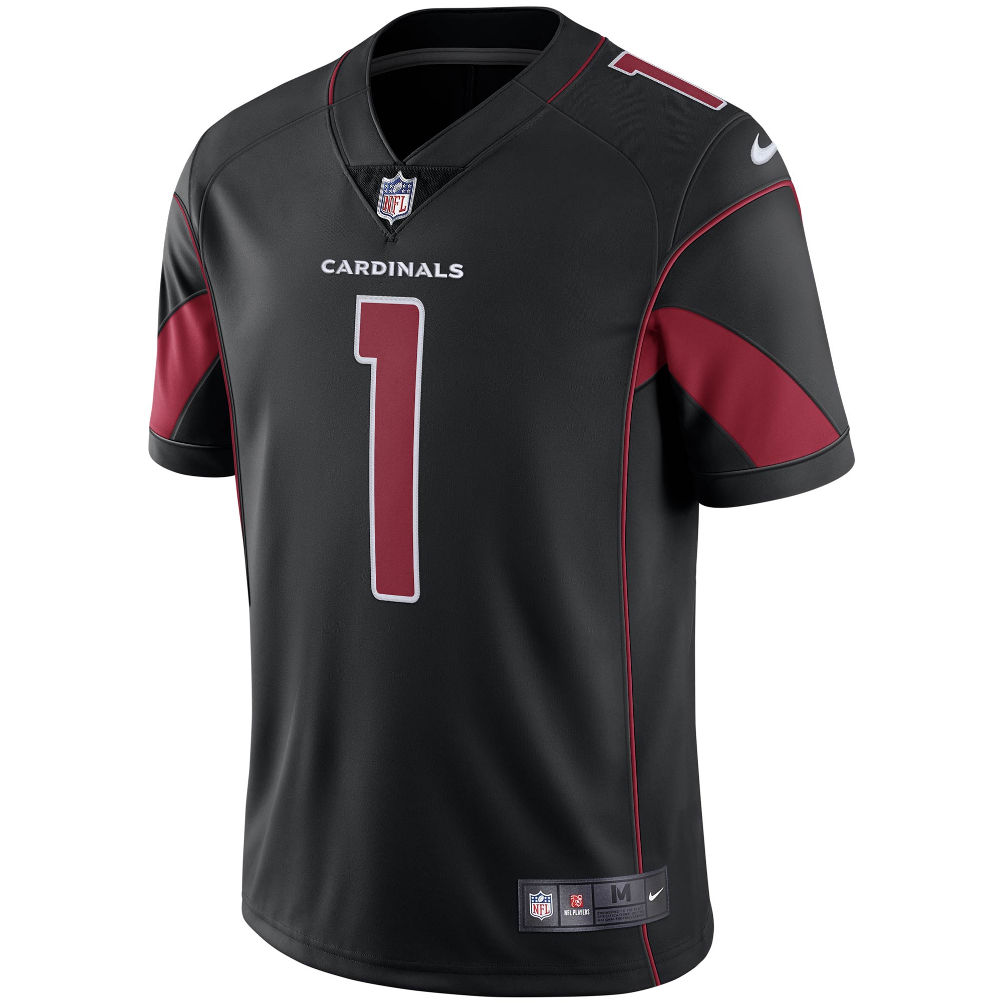 Men's Arizona Cardinals Kyler Murray Black Color Rush Vapor Limited Jersey