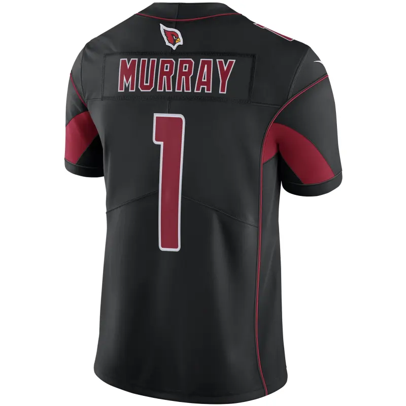 Men's Arizona Cardinals Kyler Murray Black Color Rush Vapor Limited Jersey