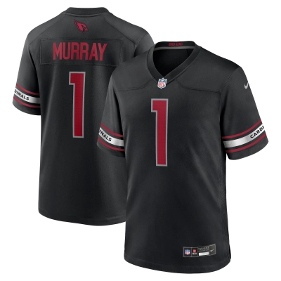 Men's Arizona Cardinals Kyler Murray Black Game Jersey 01