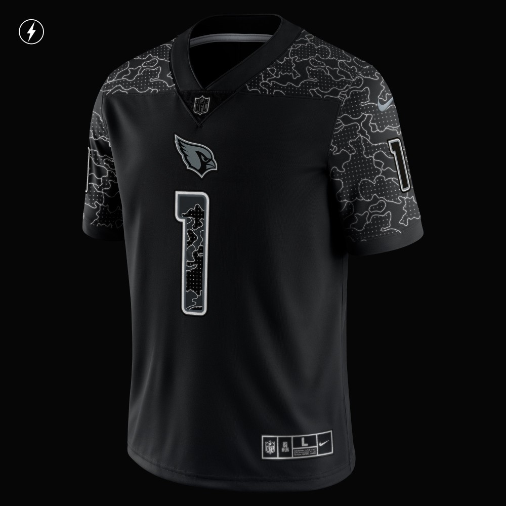 Men's Arizona Cardinals Kyler Murray Black RFLCTV Limited Jersey