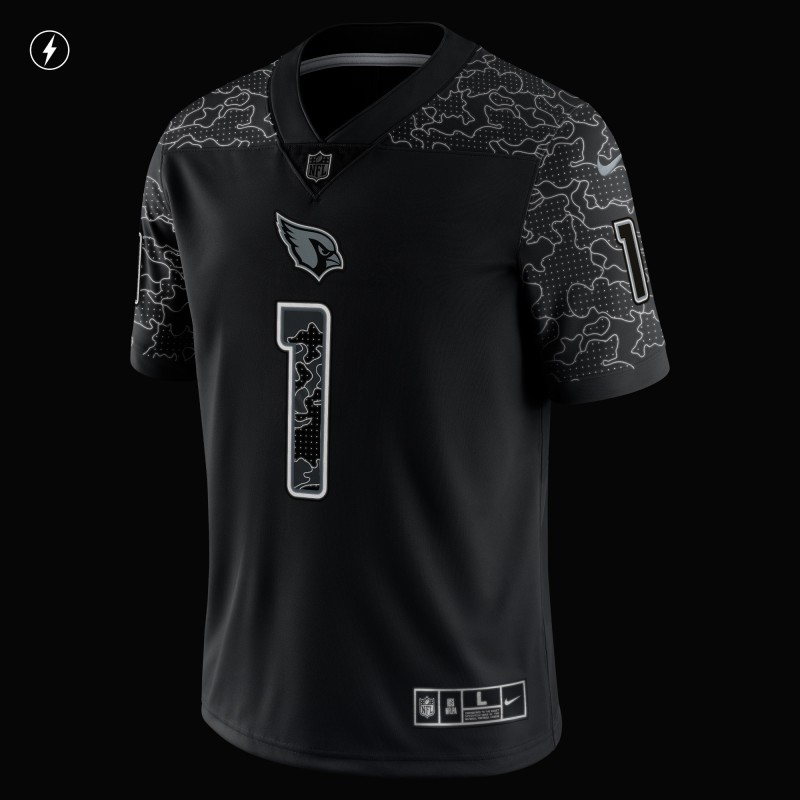 Men's Arizona Cardinals Kyler Murray Black RFLCTV Limited Jersey