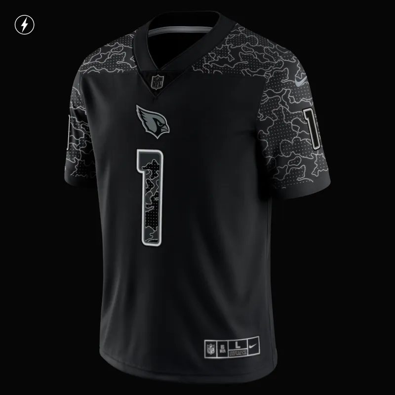 Men's Arizona Cardinals Kyler Murray Black RFLCTV Limited Jersey