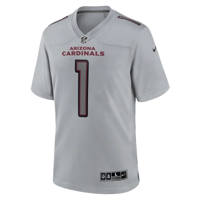 Men's Arizona Cardinals Kyler Murray Gray Atmosphere Fashion Game Jersey 02