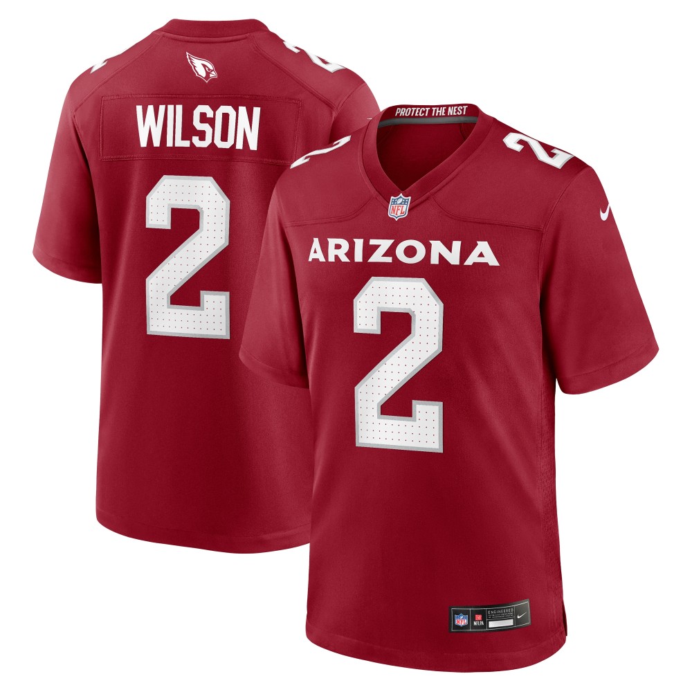 Men's Arizona Cardinals Mack Wilson  Cardinal Game Jersey
