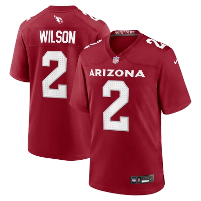 Men's Arizona Cardinals Mack Wilson  Cardinal Game Jersey 01