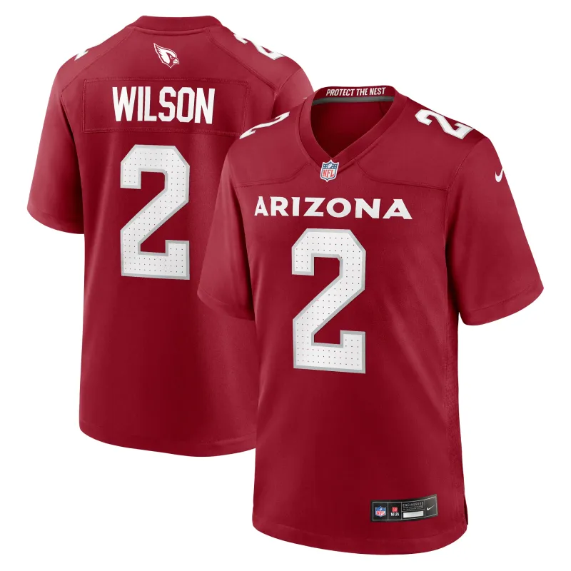 Men's Arizona Cardinals Mack Wilson  Cardinal Game Jersey