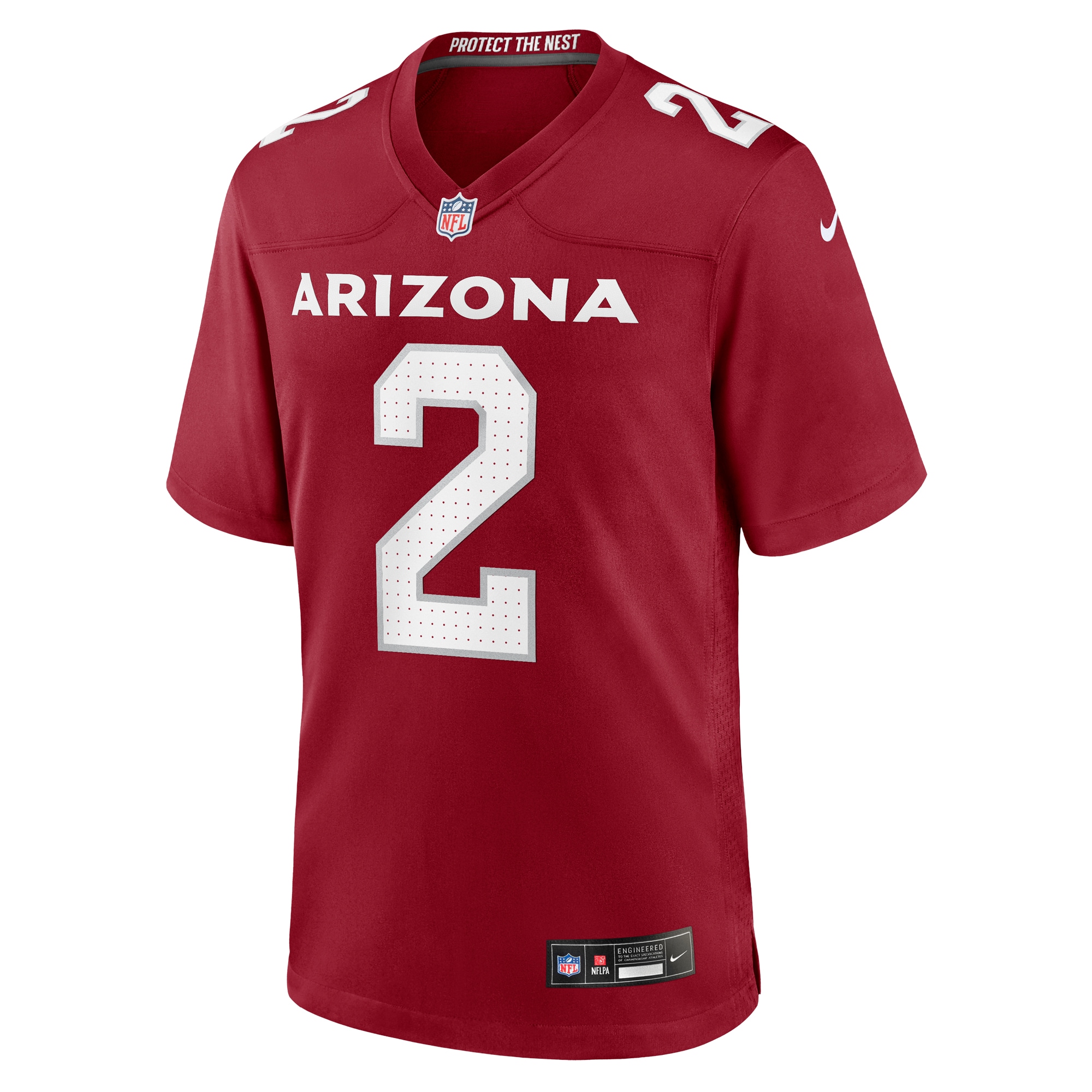 Men's Arizona Cardinals Marquise Brown Cardinal Home Game Jersey