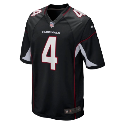 Men's Arizona Cardinals Rondale Moore Black Game Jersey 02