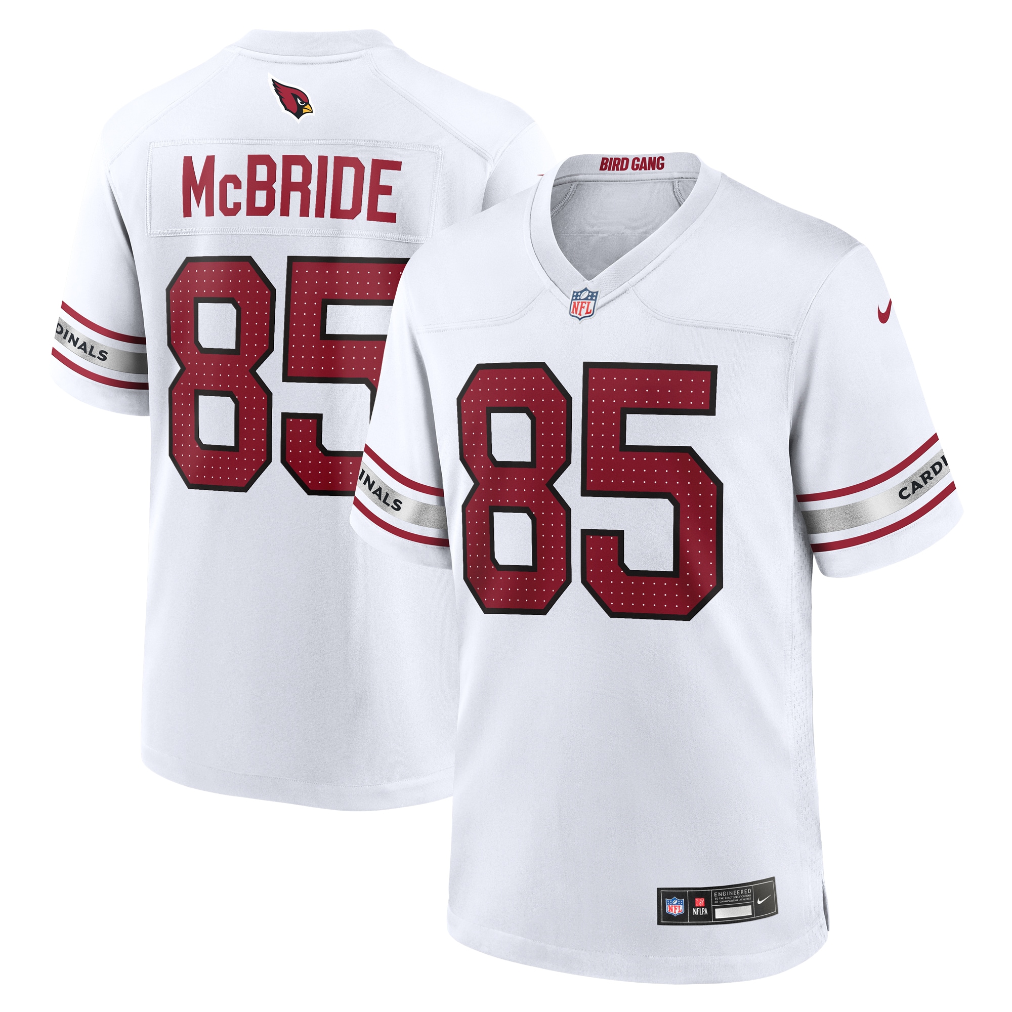 Men's Arizona Cardinals Trey McBride  White Game Jersey