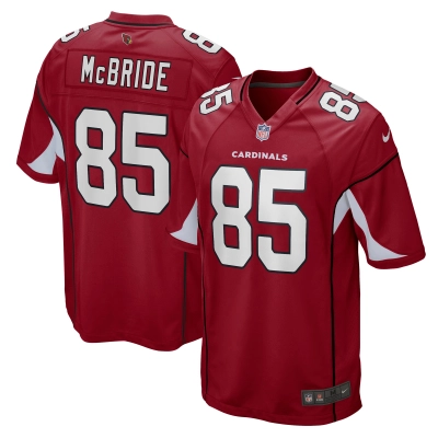 Men's Arizona Cardinals Trey McBride Cardinal Game Player Jersey 01