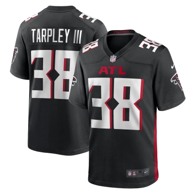 Men's Atlanta Falcons Arnold Tarpley III Black Game Jersey 01