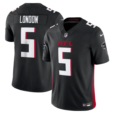 Men's Atlanta Falcons Drake London Black Vapor F.U.S.E. Limited Jersey 01