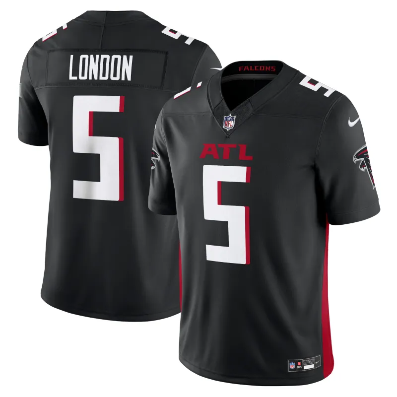 Men's Atlanta Falcons Drake London Black Vapor F.U.S.E. Limited Jersey