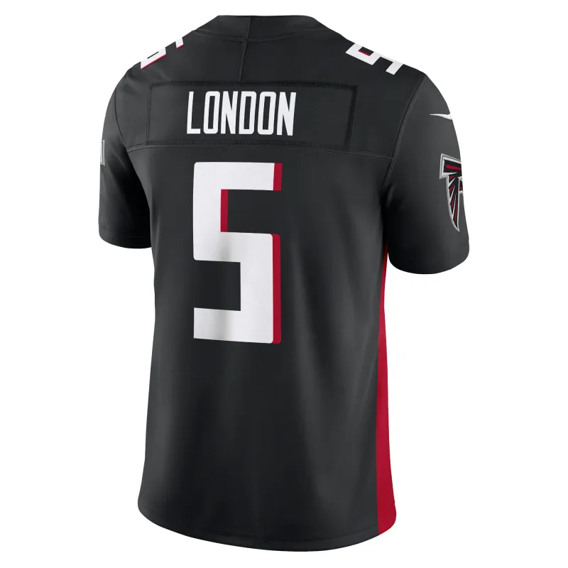 Men's Atlanta Falcons Drake London Black Vapor F.U.S.E. Limited Jersey