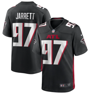 Men's Atlanta Falcons Grady Jarrett Black Game Player Jersey 01