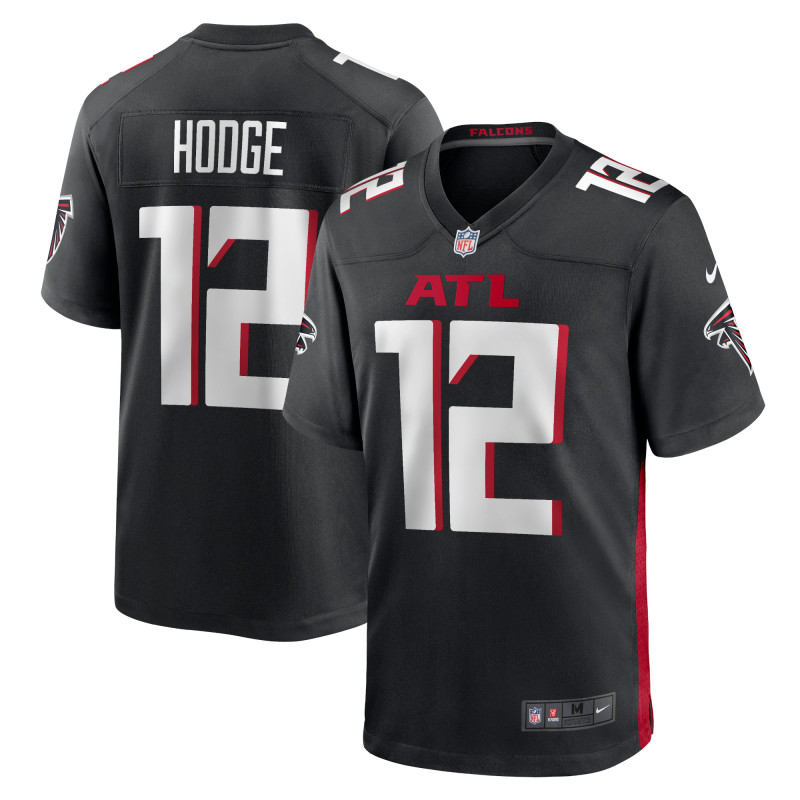 Men's Atlanta Falcons KhaDarel Hodge Black Game Jersey