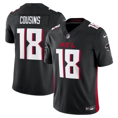 Men's Atlanta Falcons Kirk Cousins Black Vapor F.U.S.E. Limited Jersey 01