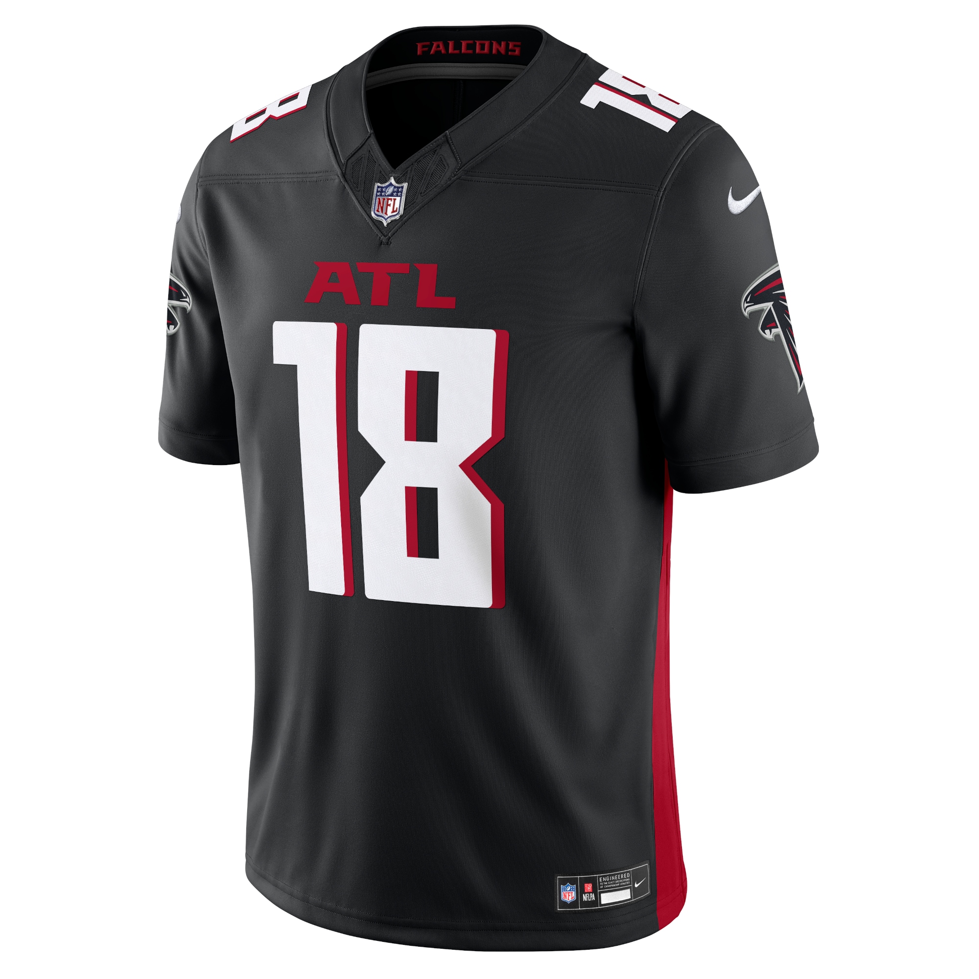 Men's Atlanta Falcons Kirk Cousins Black Vapor F.U.S.E. Limited Jersey