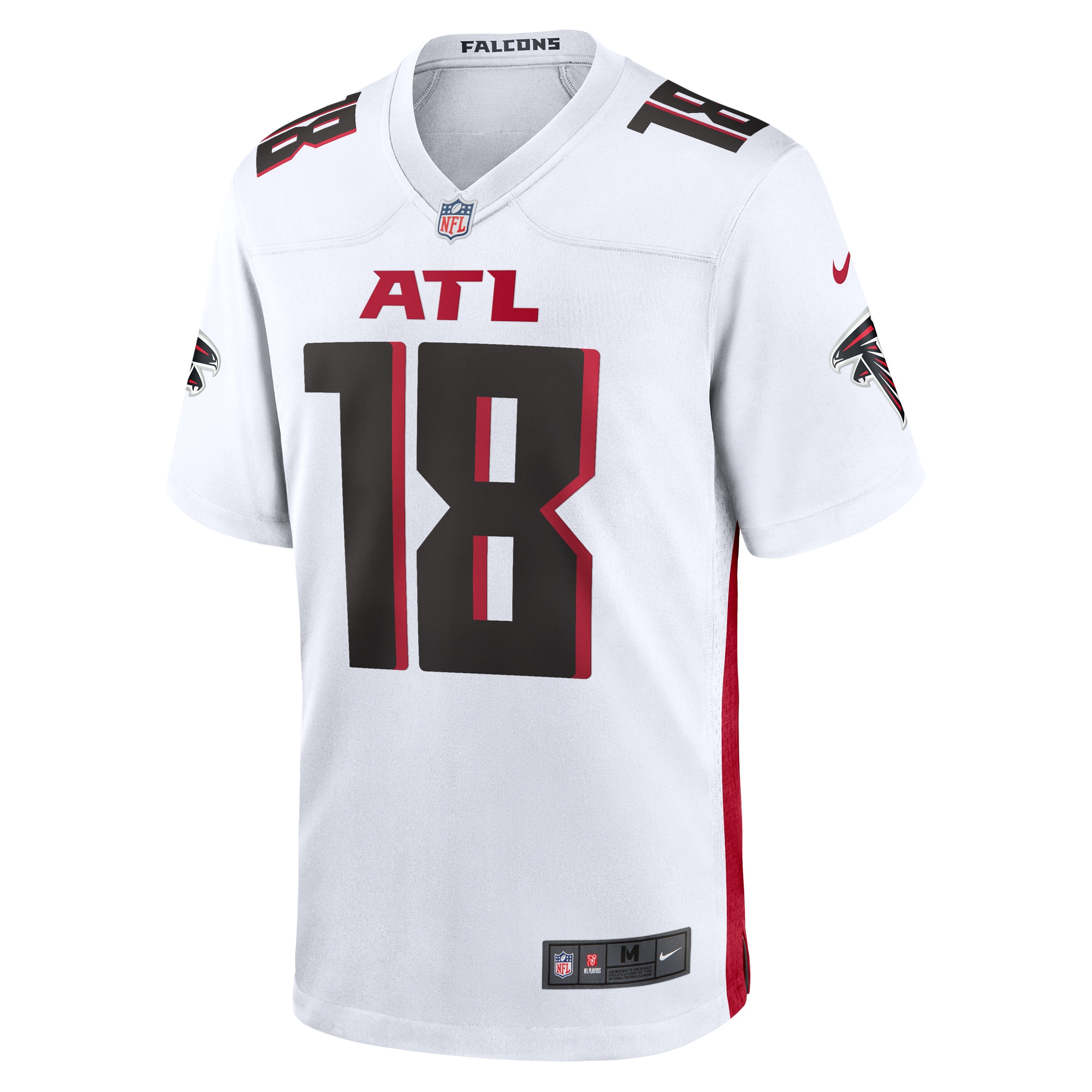 Men's Atlanta Falcons Kirk Cousins White Game Player Jersey