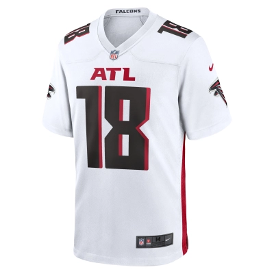 Men's Atlanta Falcons Kirk Cousins White Game Player Jersey 02