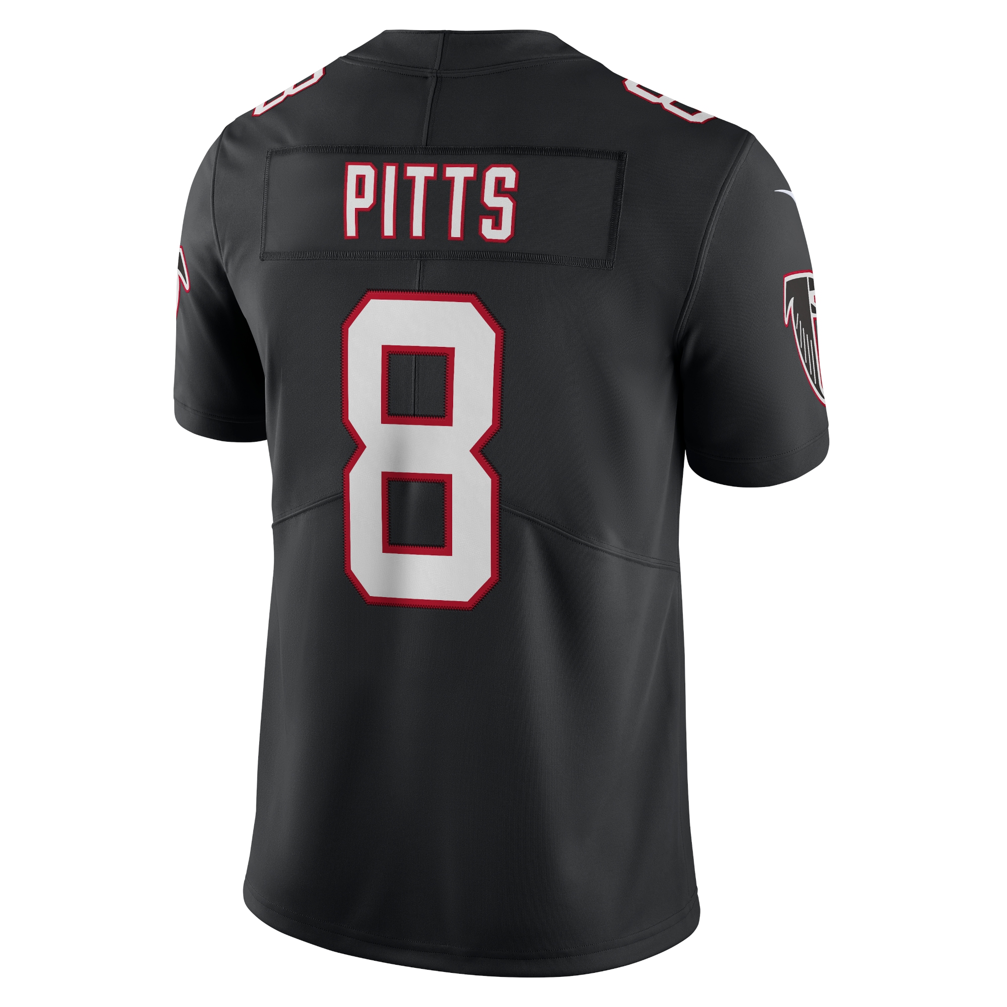 Men's Atlanta Falcons Kyle Pitts Black Alternate Vapor Limited Jersey