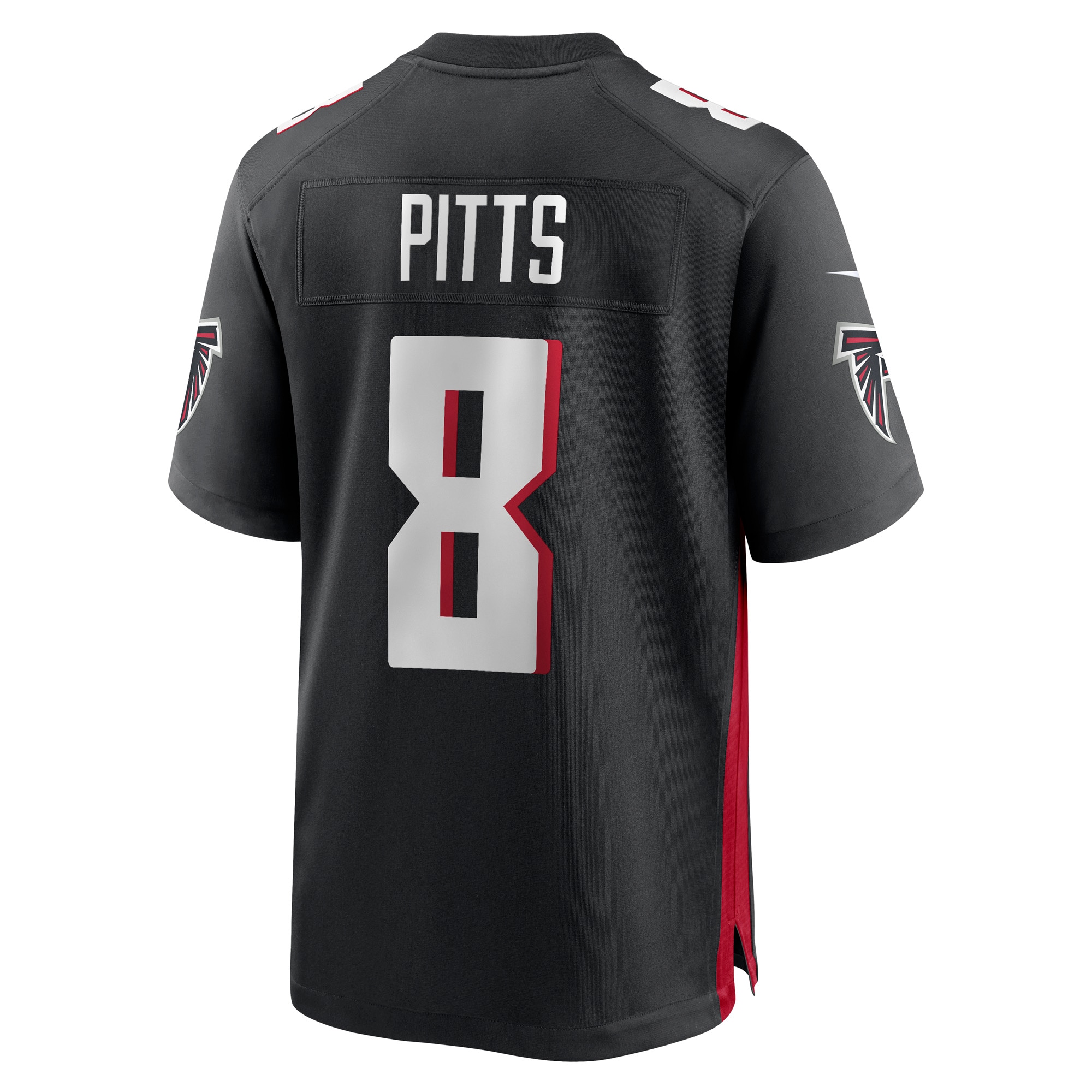 Men's Atlanta Falcons Kyle Pitts Black Game Jersey