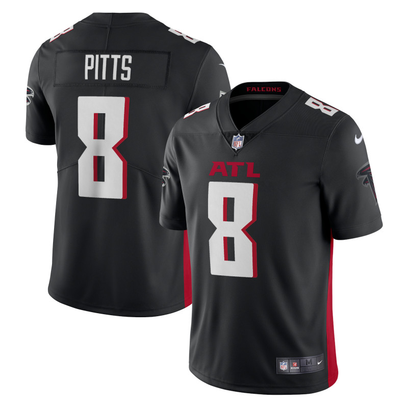 Men's Atlanta Falcons Kyle Pitts Black Vapor Limited Jersey