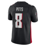 Men's Atlanta Falcons Kyle Pitts Black Vapor Limited Jersey
