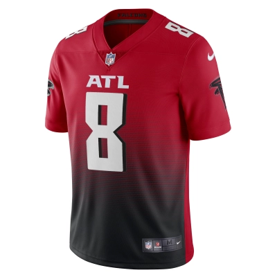 Men's Atlanta Falcons Kyle Pitts Red Alternate 2 Vapor Limited Jersey 02
