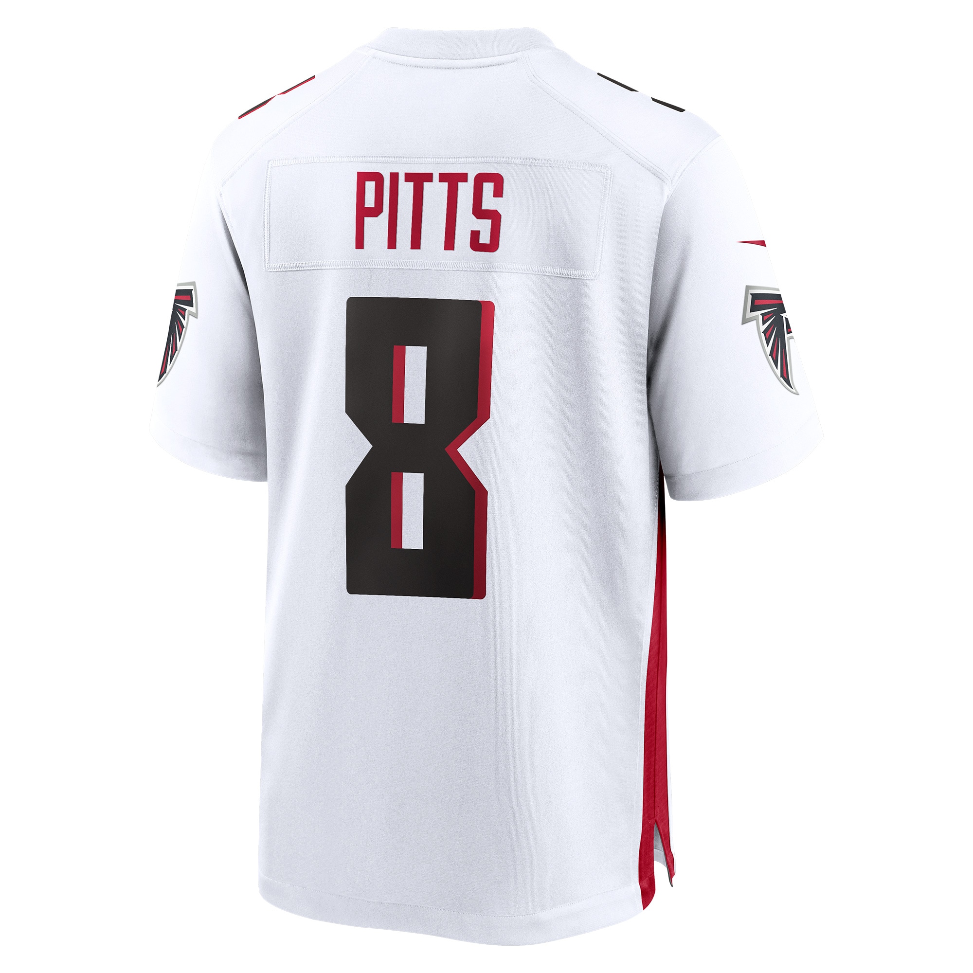Men's Atlanta Falcons Kyle Pitts White Game Player Jersey