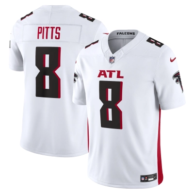 Men's Atlanta Falcons Kyle Pitts White Vapor F.U.S.E. Limited Jersey 01