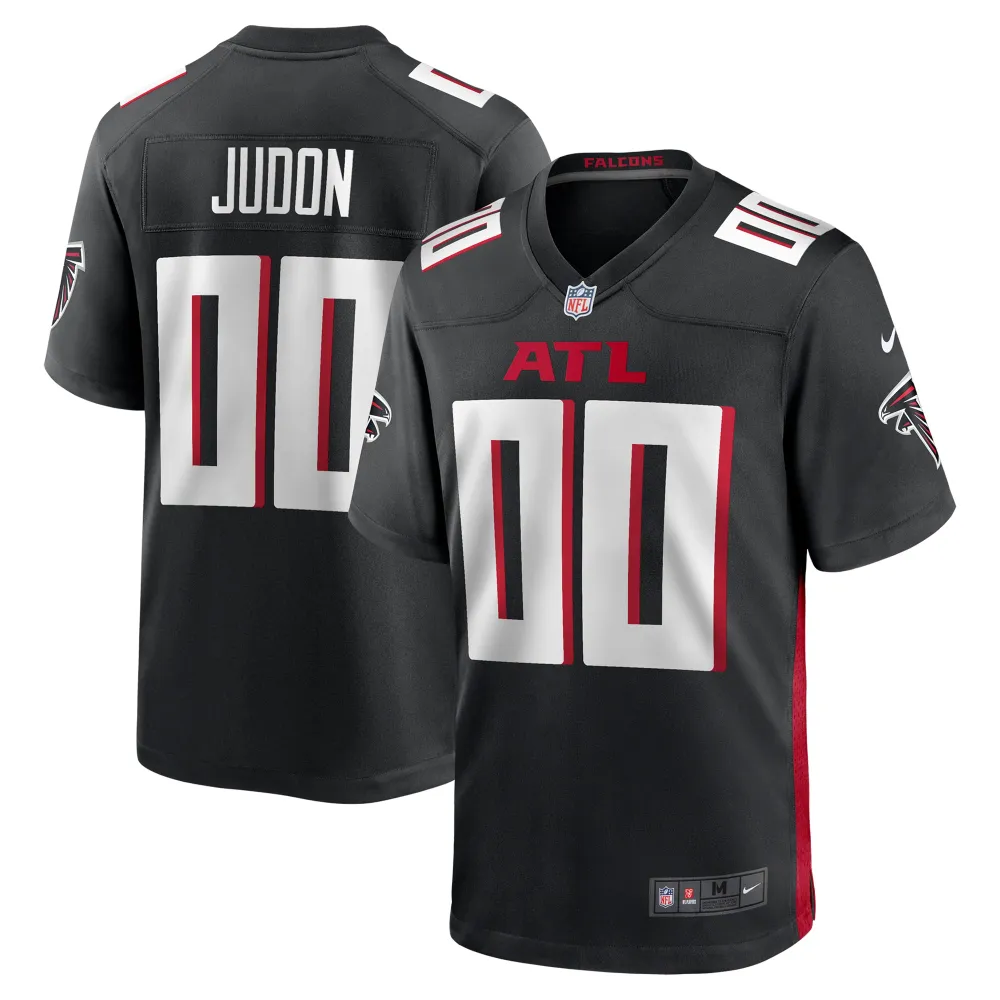 Men's Atlanta Falcons Matthew Judon Black Player Game Jersey