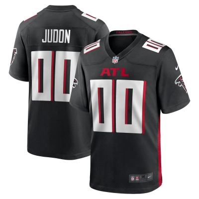 Men's Atlanta Falcons Matthew Judon Black Player Game Jersey 01
