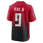Men's Atlanta Falcons Michael Penix Jr. Red Alternate Game Jersey