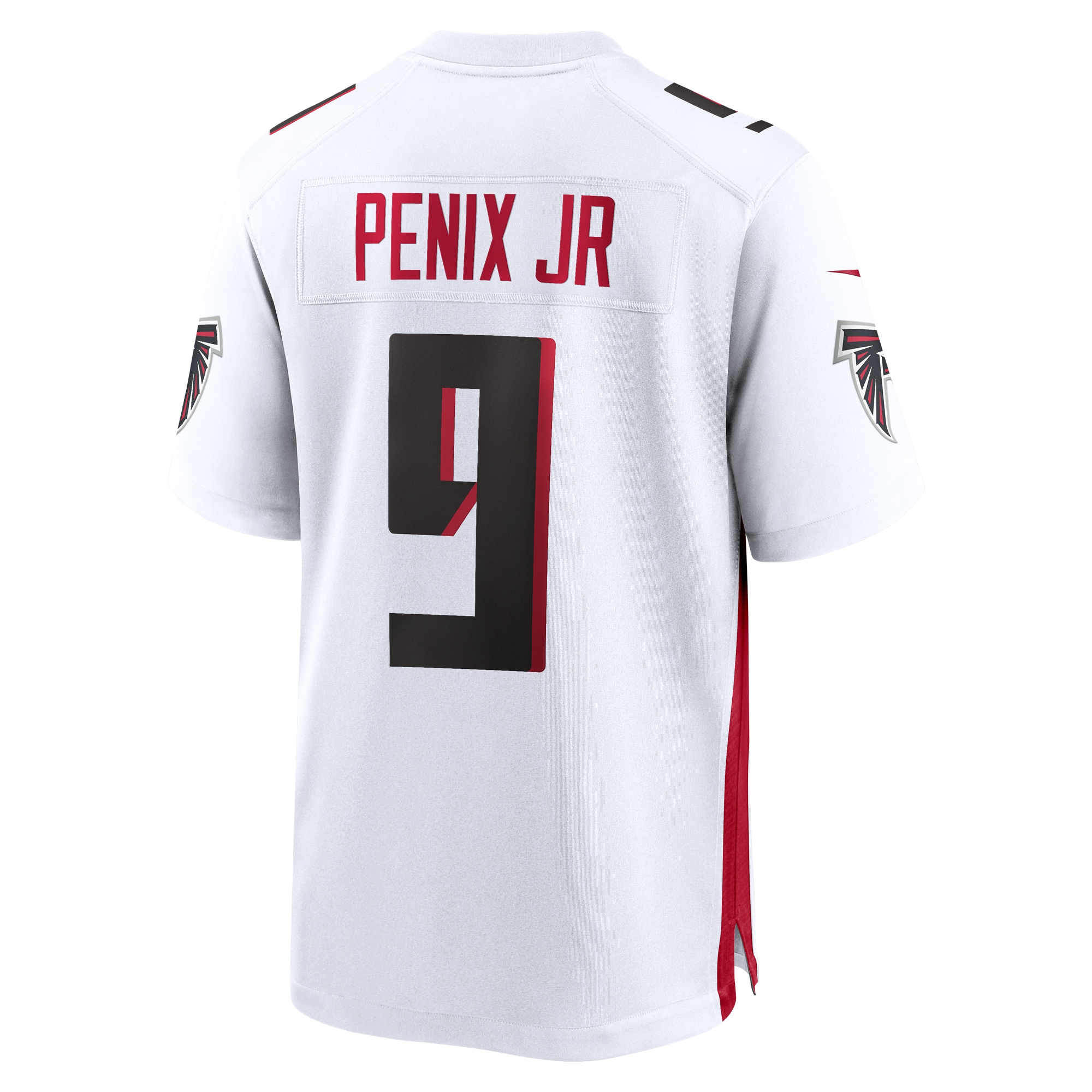 Men's Atlanta Falcons Michael Penix Jr. White Game Jersey