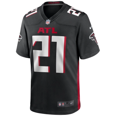 Men's Atlanta Falcons Todd Gurley II Black Game Player Jersey 02