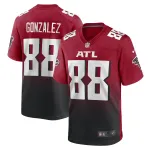 Men's Atlanta Falcons Tony Gonzalez Red Retired Player Alternate Game Jersey