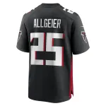 Men's Atlanta Falcons Tyler Allgeier Black Player Game Jersey