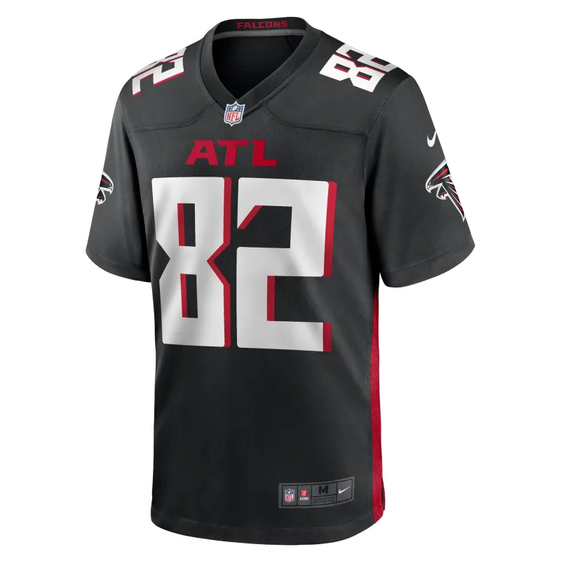 Men's Atlanta Falcons Xavier Malone Black Game Jersey