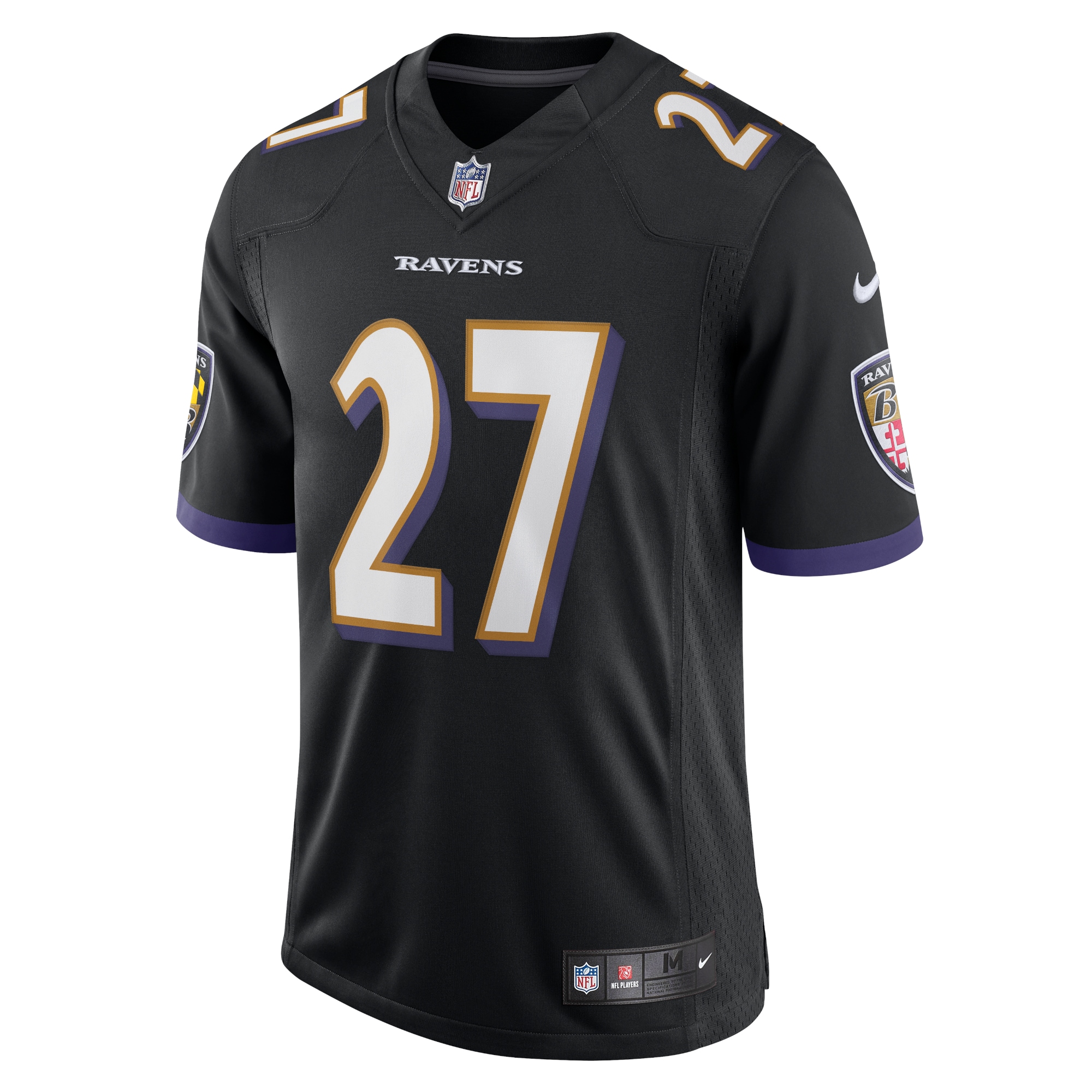 Men's Baltimore Ravens J.K. Dobbins Black Vapor Limited Jersey