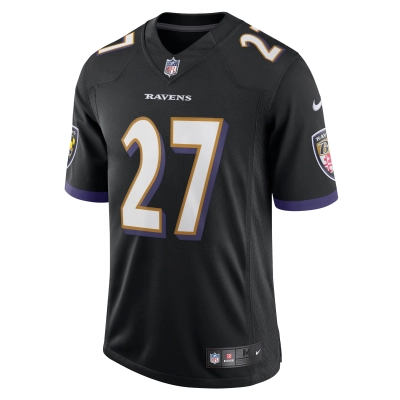 Men's Baltimore Ravens J.K. Dobbins Black Vapor Limited Jersey 02