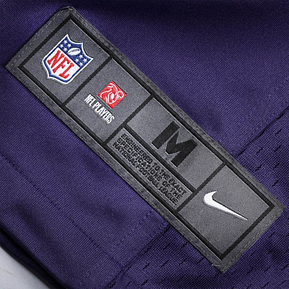 Men's Baltimore Ravens Lamar Jackson Purple Game Player Jersey