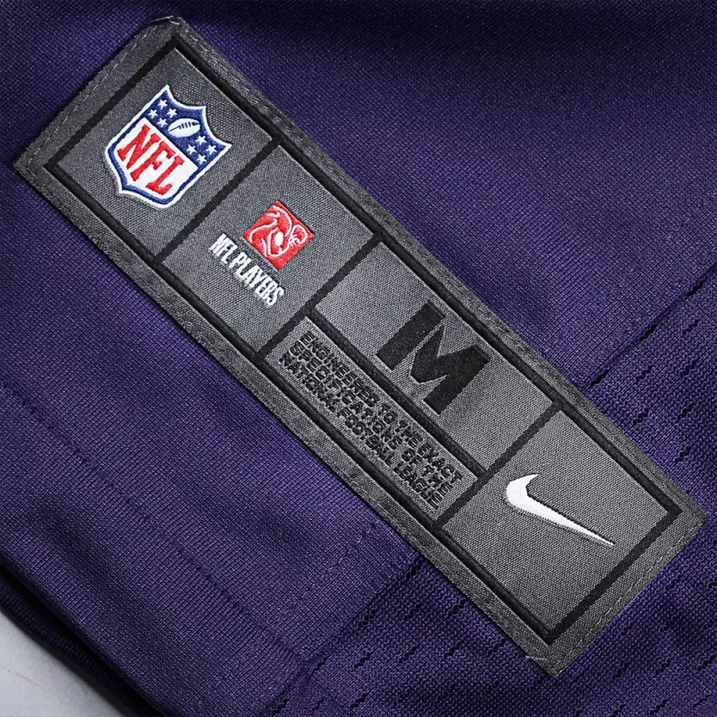 Men's Baltimore Ravens Lamar Jackson Purple Game Player Jersey