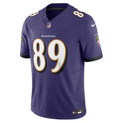Men's Baltimore Ravens Mark Andrews Purple Vapor F.U.S.E. Limited Jersey 02