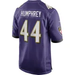Men's Baltimore Ravens Marlon Humphrey Purple Game Jersey