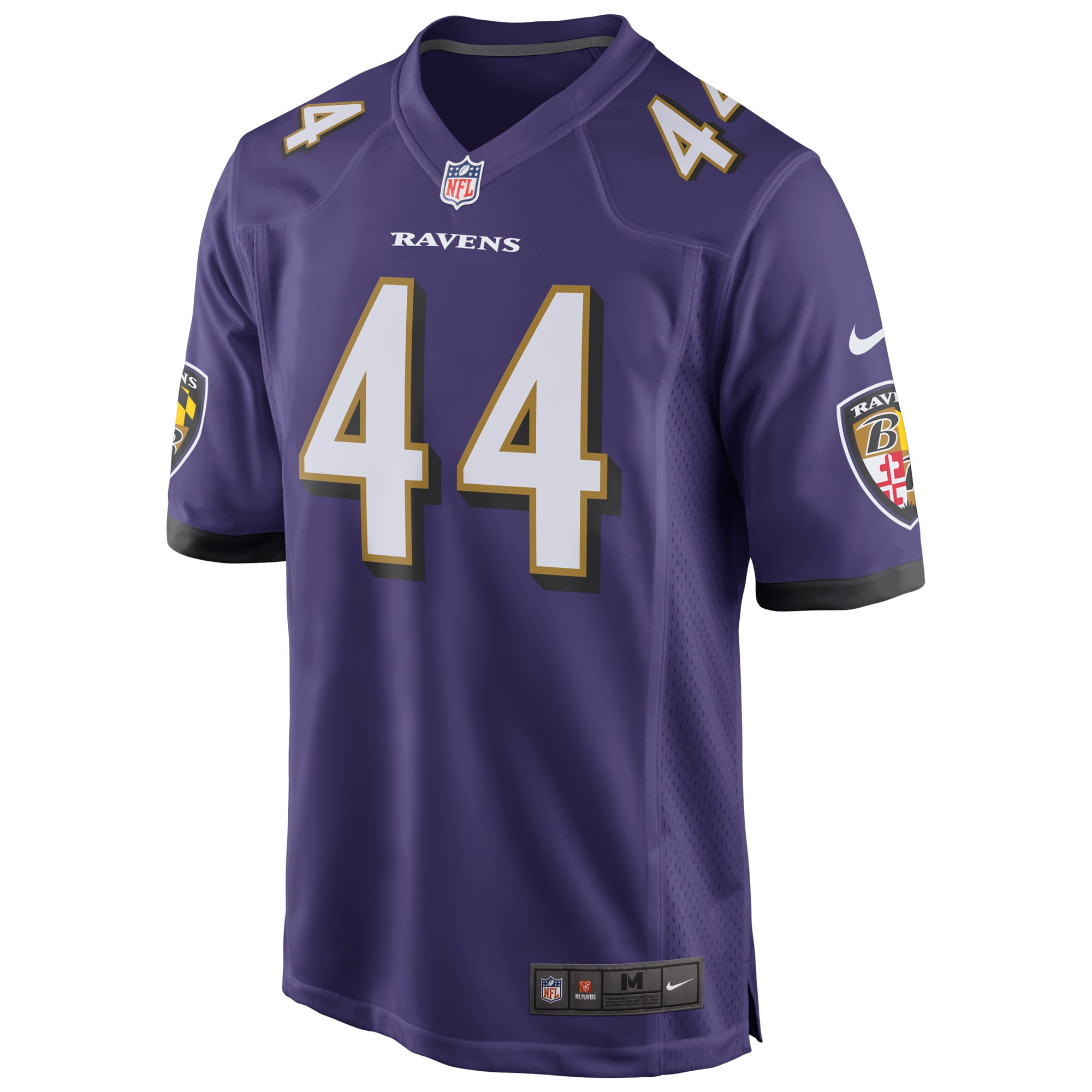 Men's Baltimore Ravens Marlon Humphrey Purple Player Game Jersey