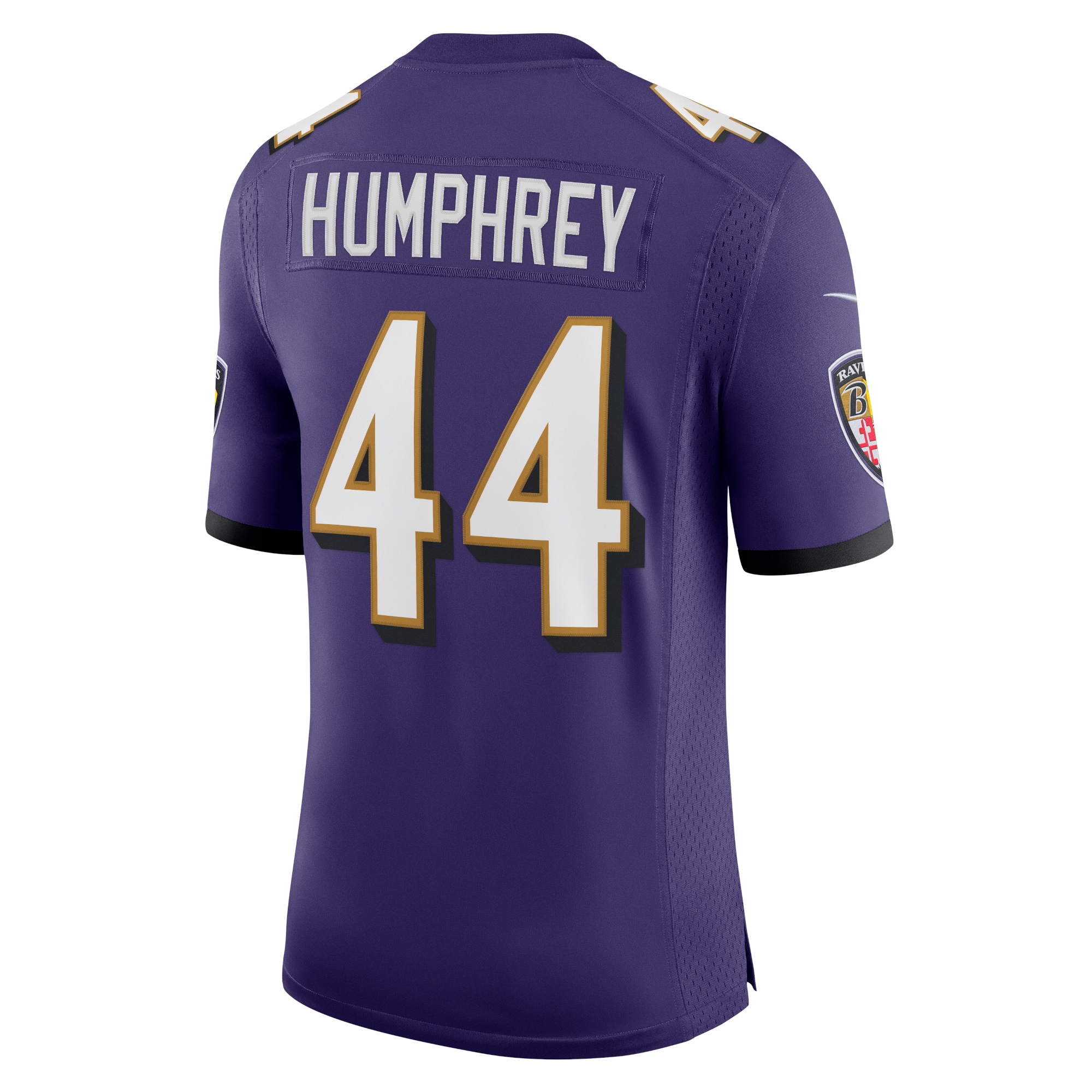 Men's Baltimore Ravens Marlon Humphrey Purple Vapor Limited Jersey
