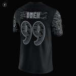 Men's Baltimore Ravens Odafe Oweh Black RFLCTV Limited Jersey
